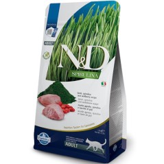 Farmina N&D SPIRULINA CAT LAMB & WOLFBERRY ADULT 1,5kg