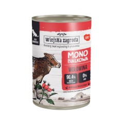 Wiejska Zagroda karma mokra monobiałkowa wołowina dla psa 400g