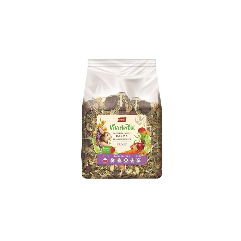 Vitapol Vita Herbal karma pełnoporcjowa dla królika 400g