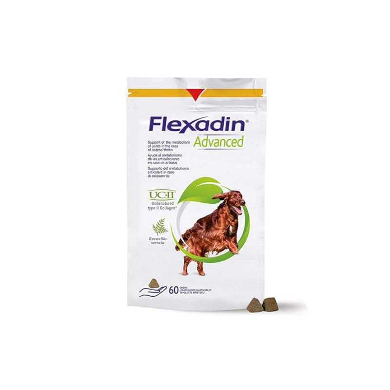 Vetoquinol Flexadin Advanced Dog 60tab. - wspomaganie metabolizmu stawów