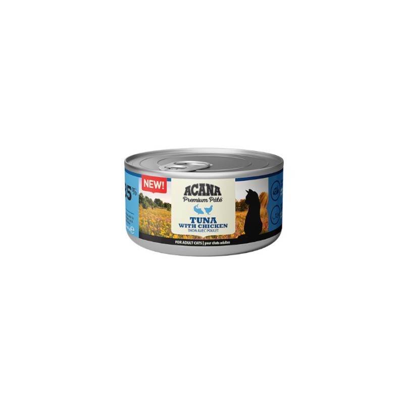 Acana Premium Pate Tuna&Chicken-karma mokra dla kota 85g