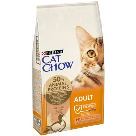 Purina Cat Chow Adult - bogata w łososia 15kg