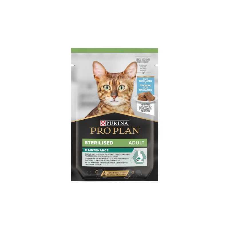 Purina PRO PLAN STERILISED Dorsz 85g