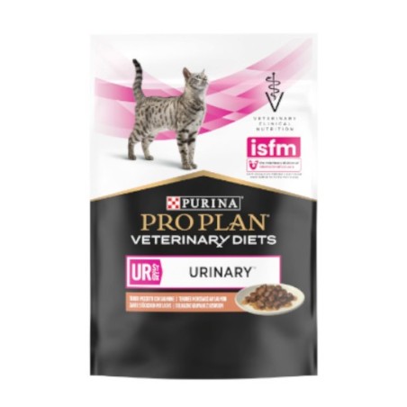 Purina Pro Plan Veterinary Diets Urinary - saszetka dla kota z łososiem 85g