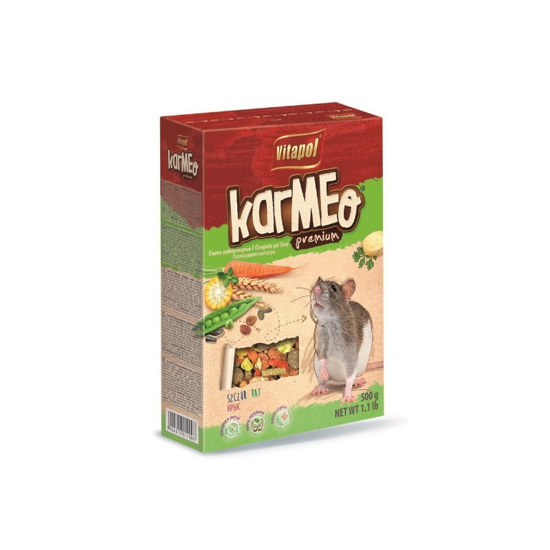 Vitapol Karmeo Premium karma pełnoporcjowa dla szczura 500g