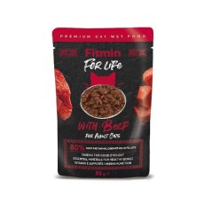 Fitmin For Life Cat Pouch Adult Beef 85g /saszetka