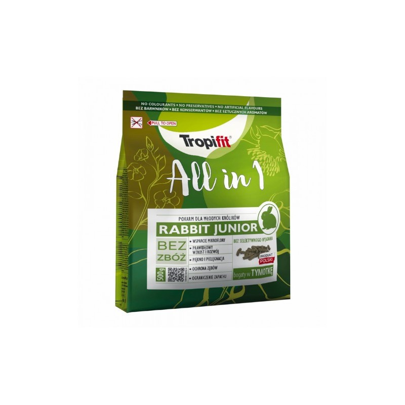 TROPIFIT ALL IN 1 RABBIT JUNIOR 500G