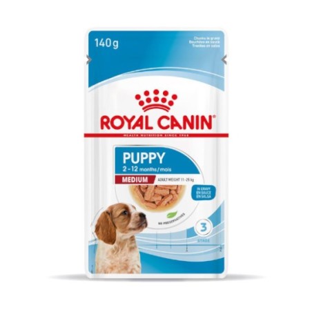 Royal Canin Medium Puppy - karma mokra dla szczeniąt średnich ras 140g