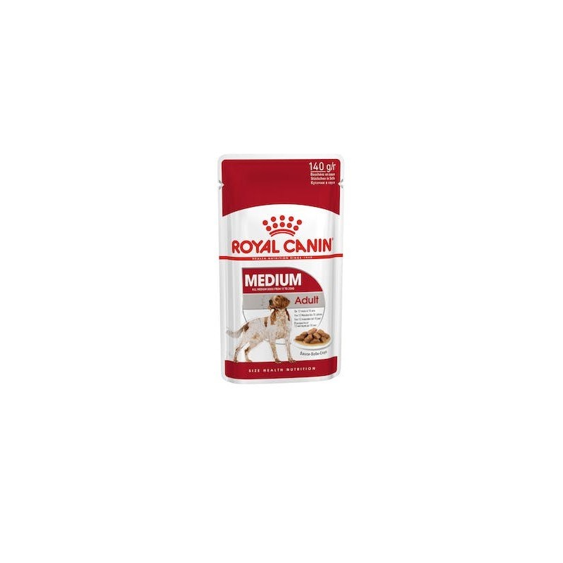 Royal Canin Medium Adult - karma mokra dla dorosłych psów średnich ras 140g