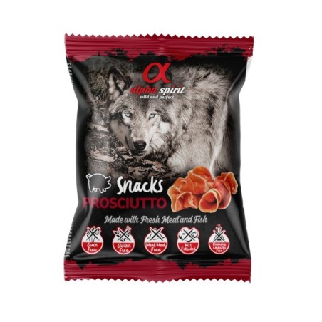 Alpha Spirit Przysmak w kostkach dla psa PROSCIUTTO 50g