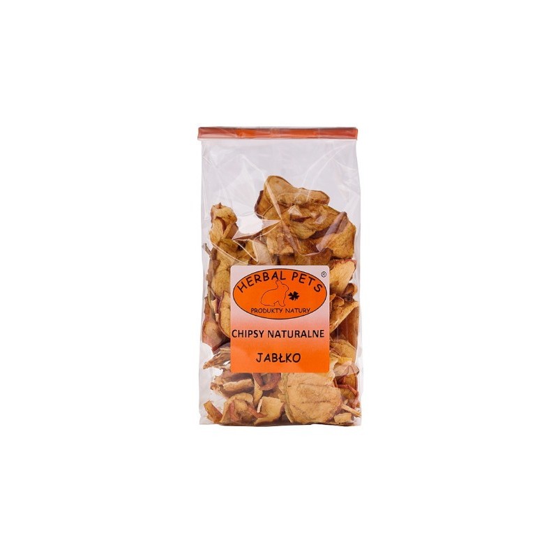 Herbal Pets Chipsy naturalne - jabłko 100g