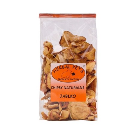 Herbal Pets Chipsy naturalne - jabłko 100g