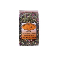 Herbal Pets Grysik ziołowo-warzywny z płatkami róży 100g