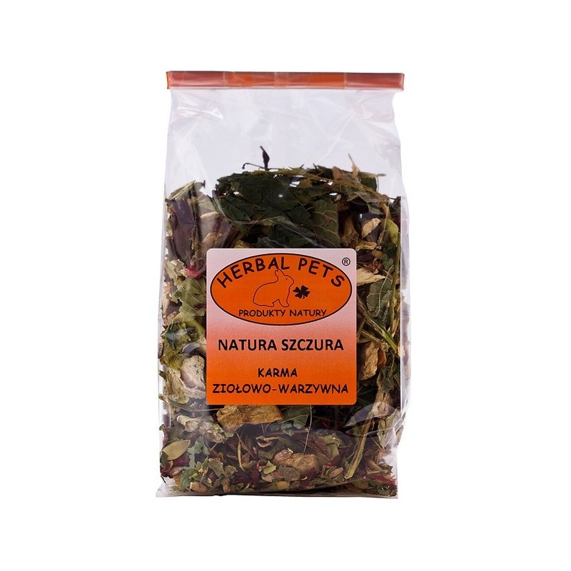 Herbal Pets Natura Szczura karma ziołowo-warzywna 150g