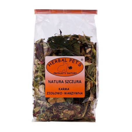 Herbal Pets Natura Szczura karma ziołowo-warzywna 150g