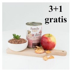 Family First Karma mokra dla psa Holidays duoprotein kurczak/królik/jabłko junoir-400g