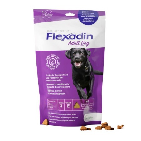 Vetoquinol Flexadin Adult Dog 60 kęsów