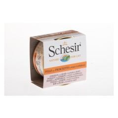 Schesir (kot) - puszka 70g - Kurczak z szynką w sosie własnym