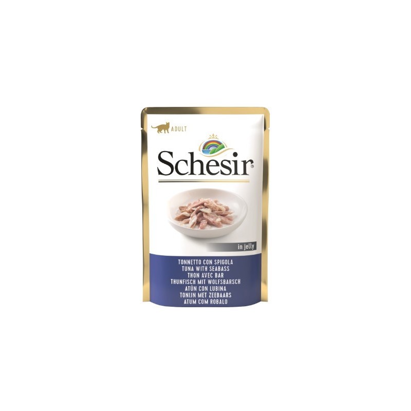 Schesir (kot) - saszetka 85g - Tuńczyk z okoniem