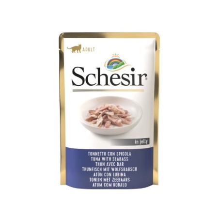 Schesir (kot) - saszetka 85g - Tuńczyk z okoniem