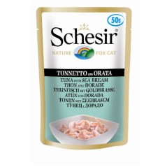 Schesir (kot) - saszetka 50g - Tuńczyk z doradą