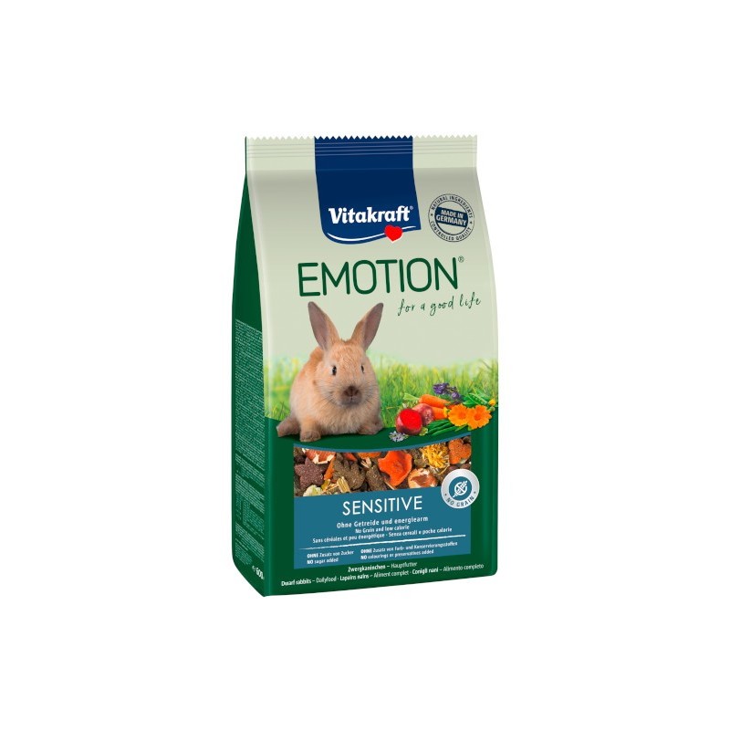 Vitakraft Emotion Sensitive 600g - pokarm dla królika