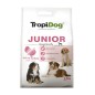 Tropidog Premium Junior Large Breeds With Turkey & Rice - karma z indykiem i ryżem dla szczeniąt dużych ras