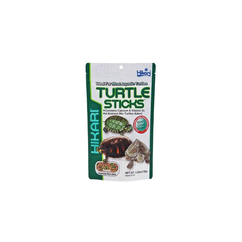 HIKARI TURTLE STICKS 120G granulat dla żółwi wodnych