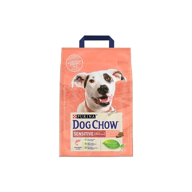 Purina Dog Chow Sensitive z łososiem 2,5kg