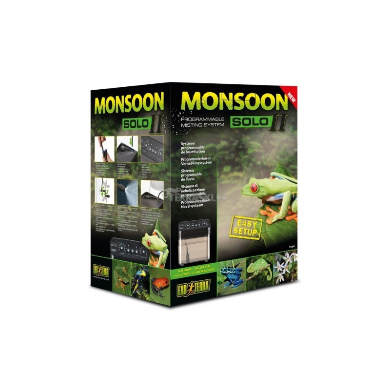 Exo-Terra Monsoon Solo II - system zraszający do terrarium