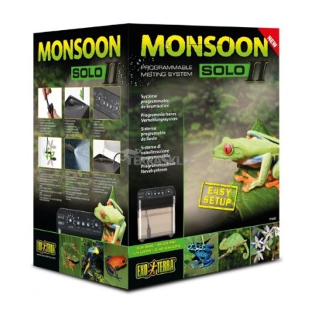 Exo-Terra Monsoon Solo II - system zraszający do terrarium