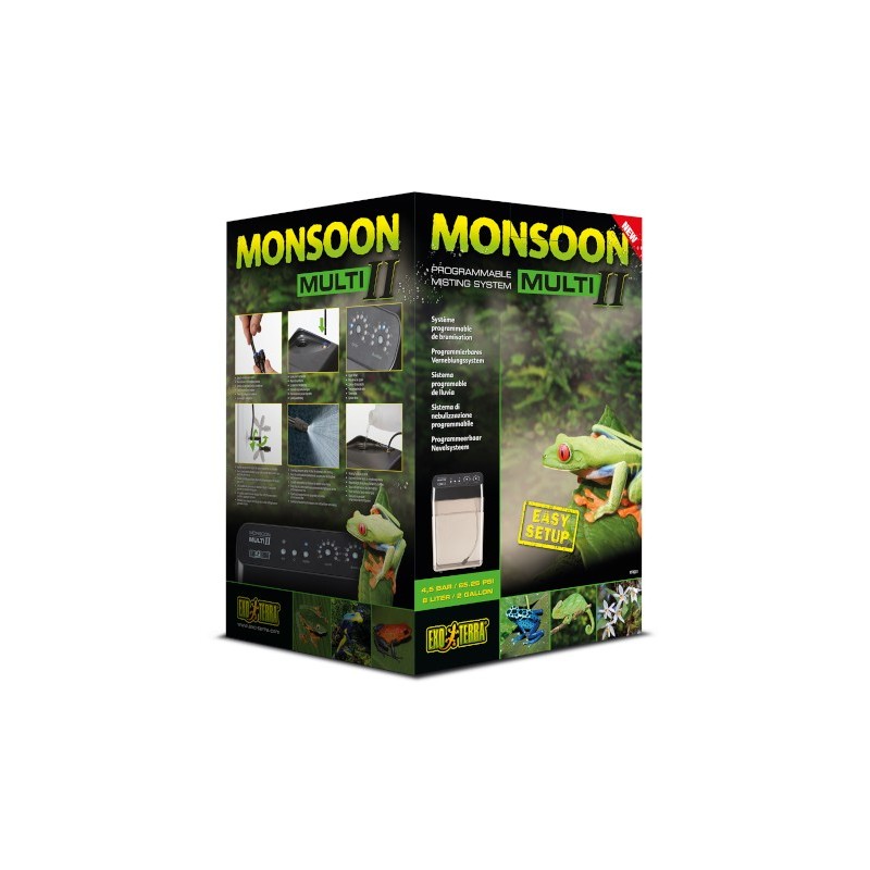 Exo-Terra Monsoon Multi II - system zraszający do terrarium