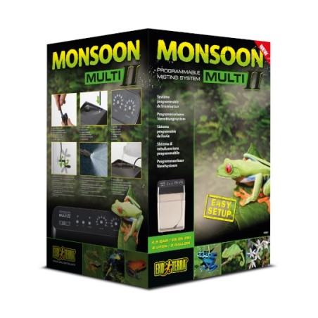 Exo-Terra Monsoon Multi II - system zraszający do terrarium