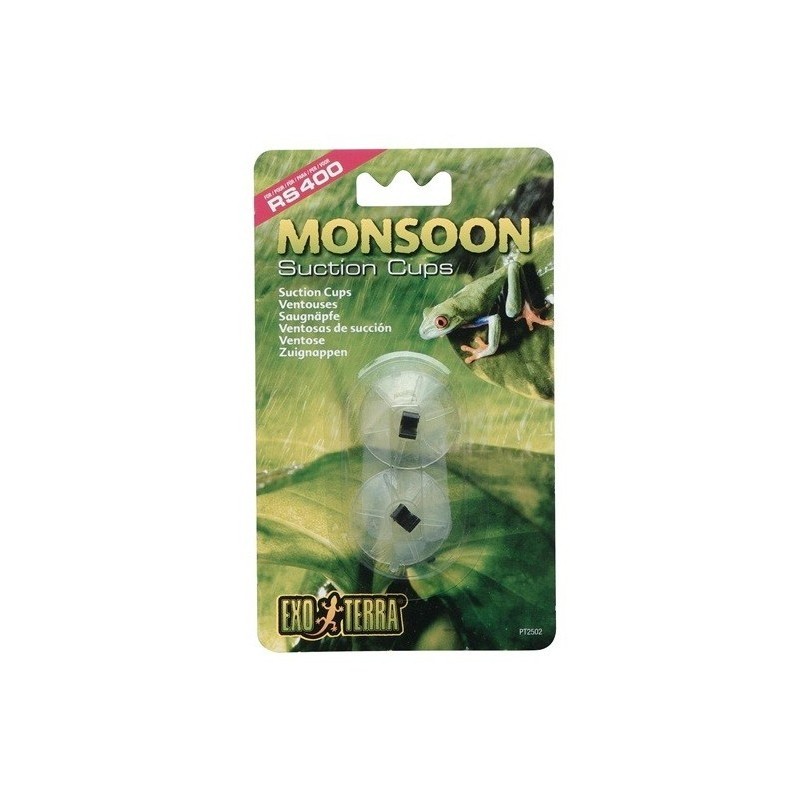 Exo-Terra Monsoon Suction Cups - przyssawki do systemu zraszającego