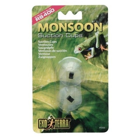 Exo-Terra Monsoon Suction Cups - przyssawki do systemu zraszającego