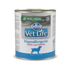 Farmina Vet Life Natural Diet Dog Hypoalergenic Duck and Potato 300g - karma mokra hipoalergiczna dla psów