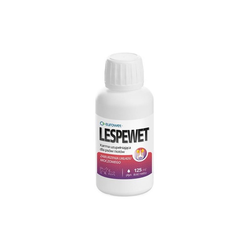 Eurowet Lespewet 125ml -wspomaganie pracy układu moczowego