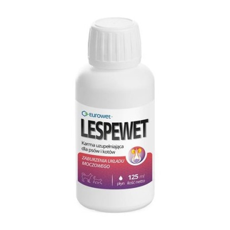 Eurowet Lespewet 125ml -wspomaganie pracy układu moczowego