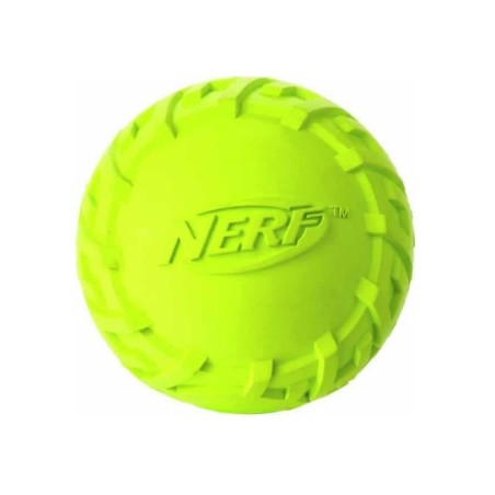 Nerf Piłka gumowa NERF z bieżnikiem, piszcząca, 5,7 x 6,2 x 6,2 cm