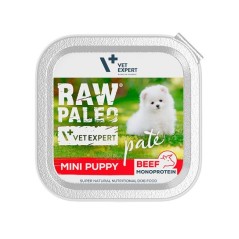 Vet Expert Raw Paleo Pate Mini Puppy Beef 150g - pasztet z wołowiny dla szczeniąt