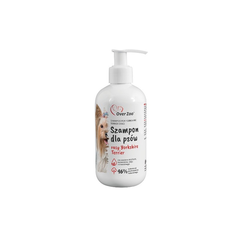 Over Zoo Szampon dla psów rasy Yorkshire Terrier 250 ml