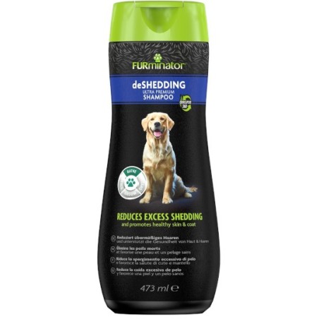 FURMINATOR Ultra Premium-szampon dla psa zmniejszający linienie 473 ml