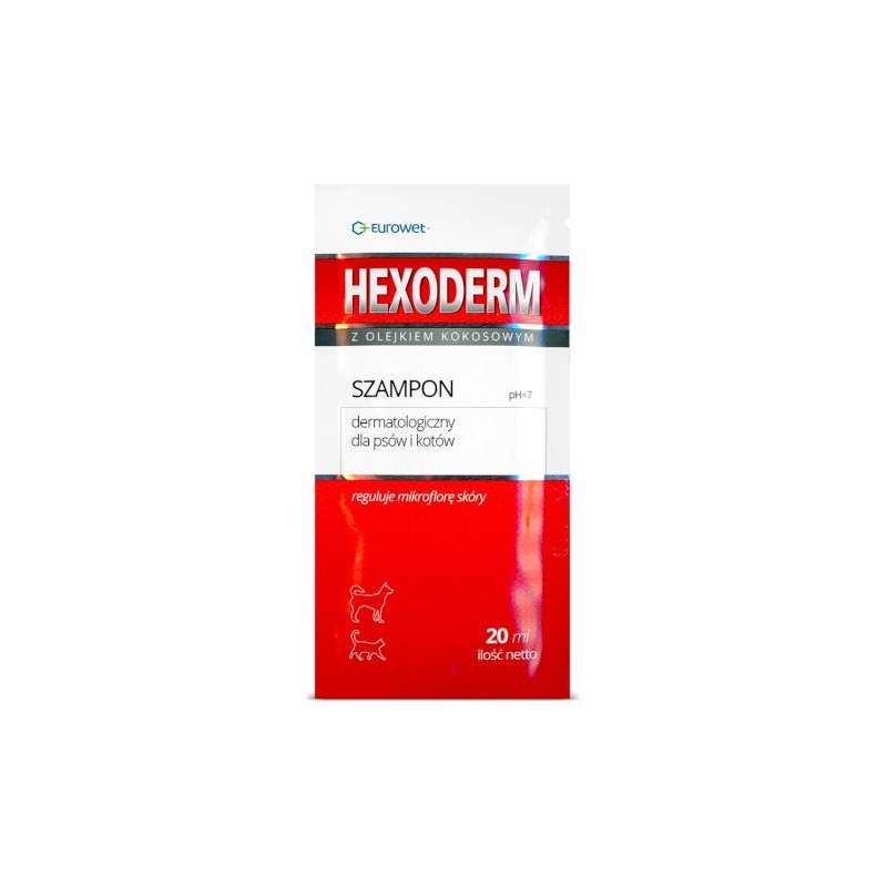 Eurowet  Hexoderm- szampon dla psa i kota