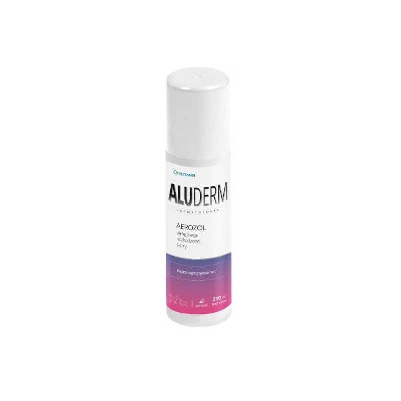 Eurowet AluDerm - spray na rany dla psów i kotów 210ml