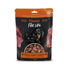 Fitmin Freeze dried ostrich 30g - przysmak mięsny dla psów i kotów struś