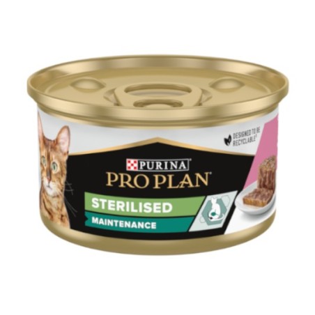 Purina Pro Plan Maintenance Sterilised - karma mokra/pasztet z tuńczykiem i łososiem 85g