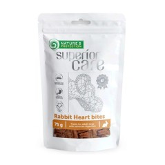 White Dogs Snacks Rabbit Heart Bites 75g - kawałki króliczych serc z kurczakiem