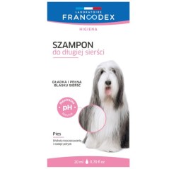 FRANCODEX Szampon dla psów do długiej sierści saszetka 20 ml