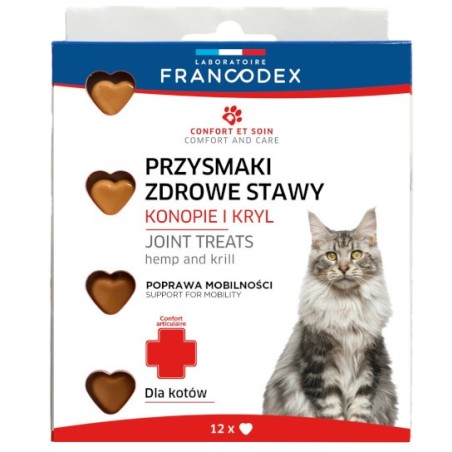 FRANCODEX Przysmak zdrowe stawy dla kota 12 szt.