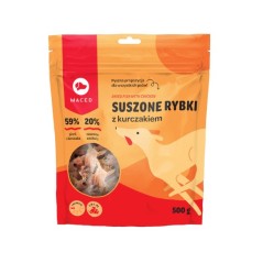 Maced Suszone rybki z kurczakiem 500g